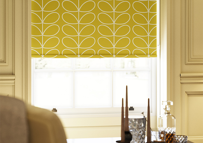Orla Kiely Jumbo Linear Stem, Sunflower - Roller Blind - Image 5